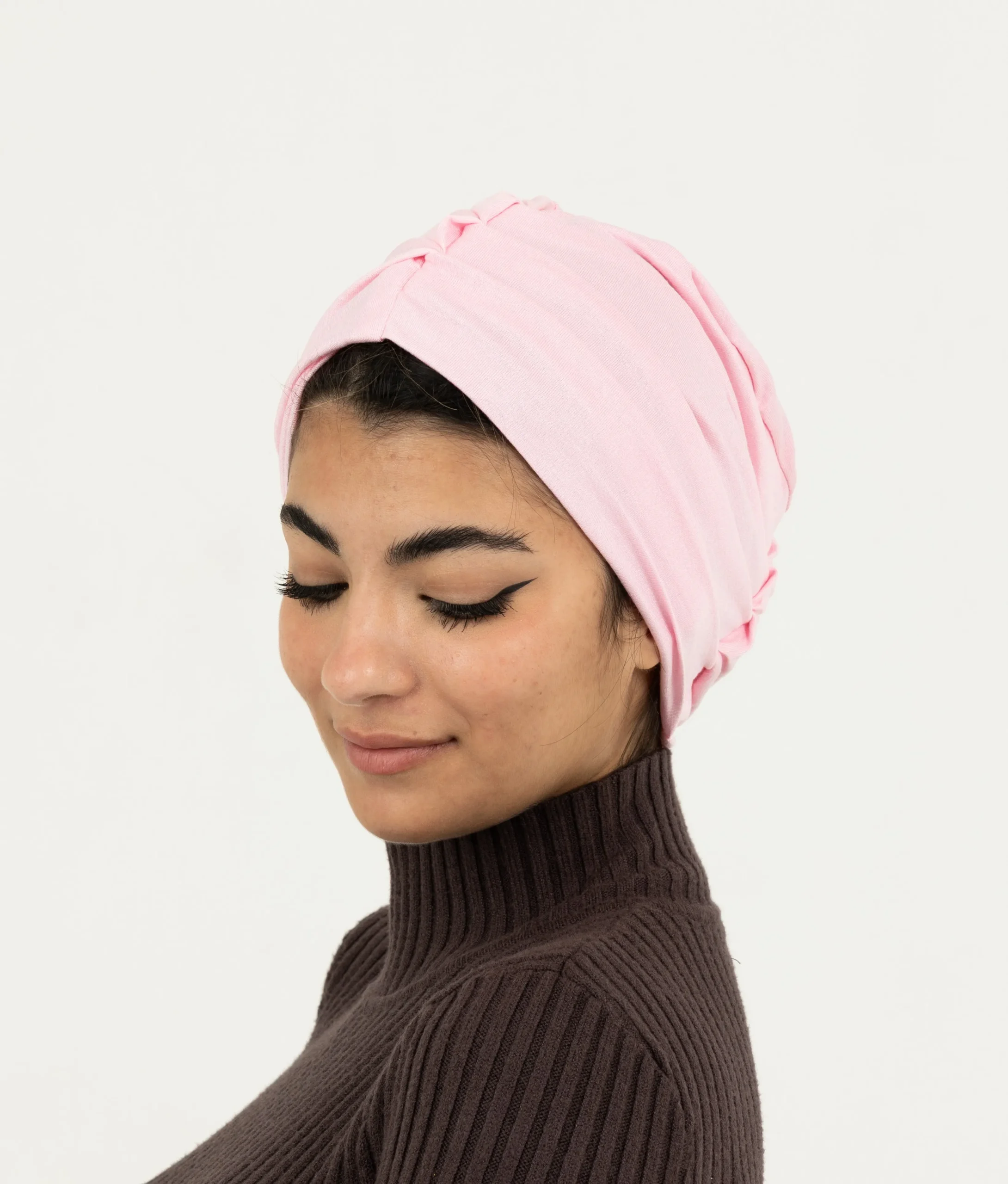 Cotton Braided Turban - Image 4