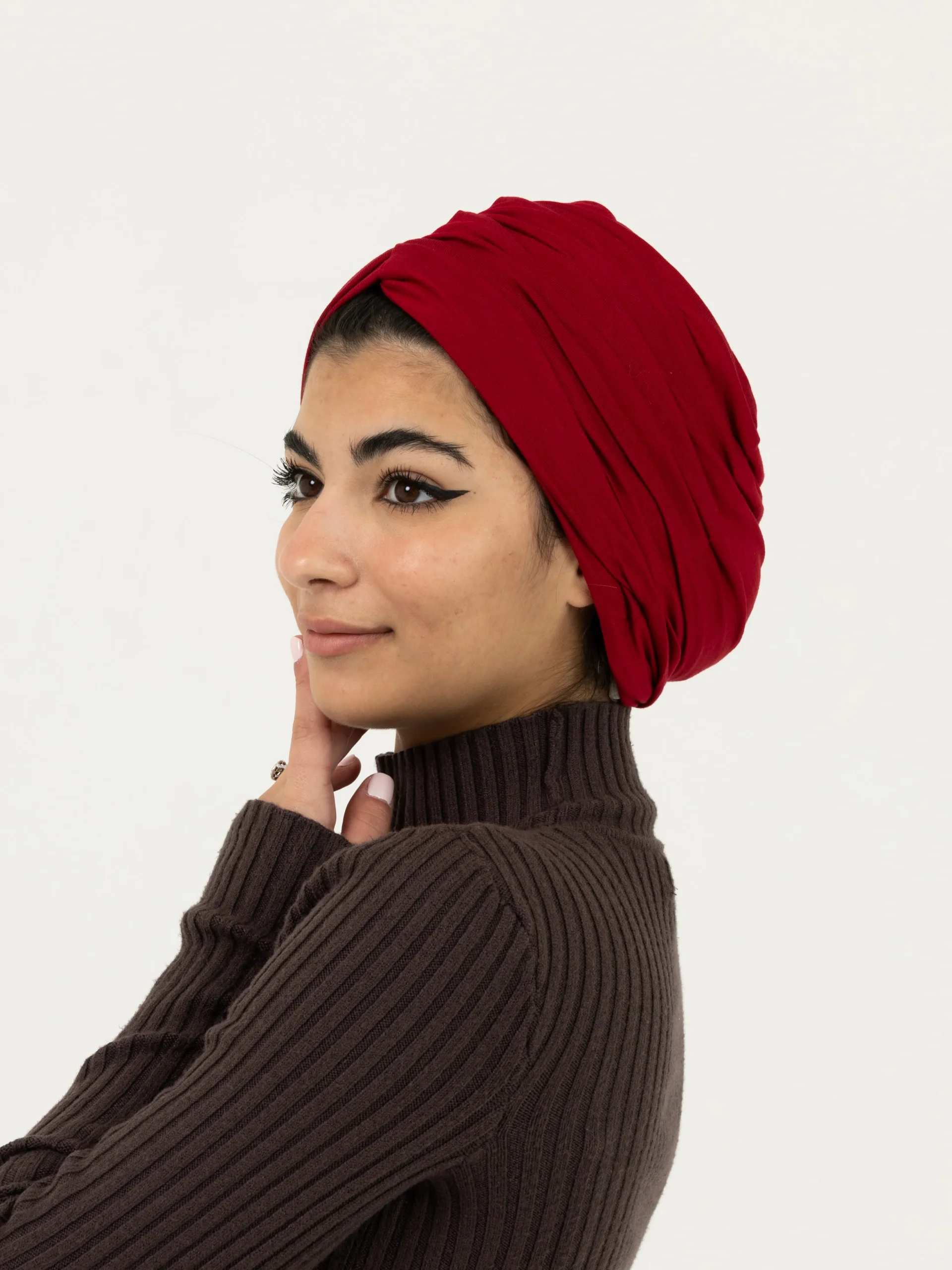 Cotton Braided Turban - Image 3